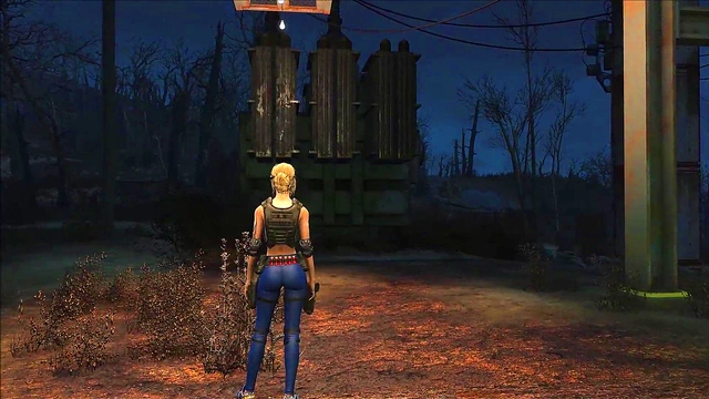 Sexy Blonde Takes Game-Inspired Fashion for Hot 3D Anime Action