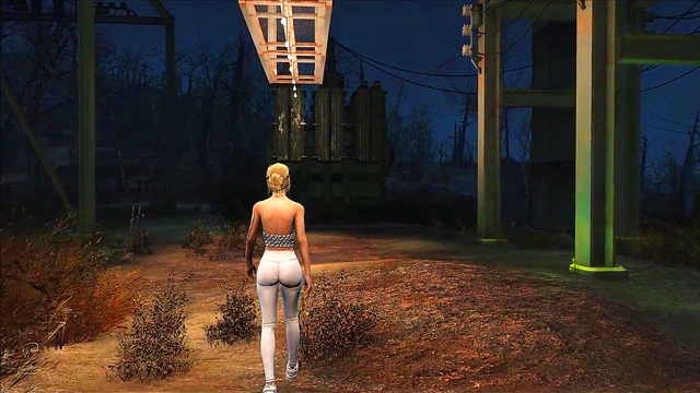 Sexy Blonde Takes Game-Inspired Fashion for Hot 3D Anime Action