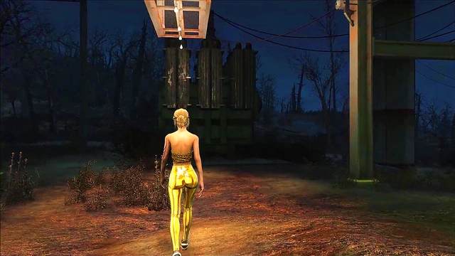 Sexy Blonde Takes Game-Inspired Fashion for Hot 3D Anime Action