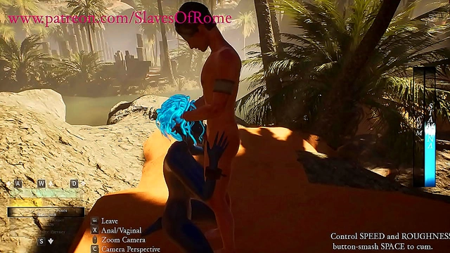 Fucking the Magical Desert Nymph in Slaves of Rome 3D Hentai Fantasy Game