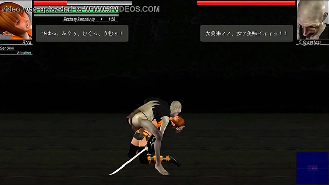 Aya Girl Fucks Zombies in The Hounds of the Blade Hentai Gameplay