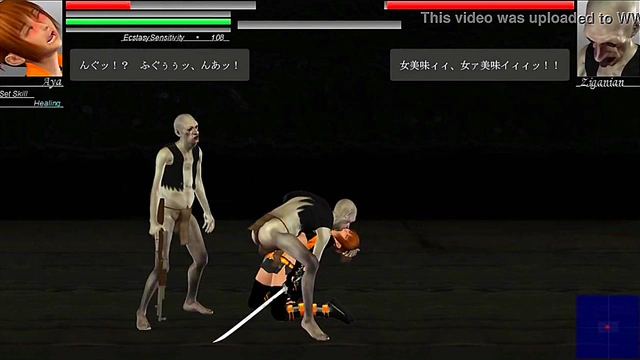 Aya Girl Fucks Zombies in The Hounds of the Blade Hentai Gameplay