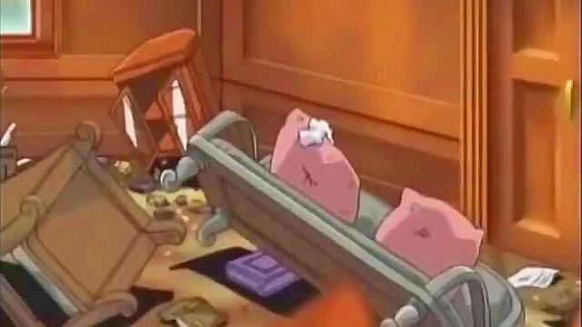 Teen Surrenders To Government Agents For Intense Hentai Fucking Session