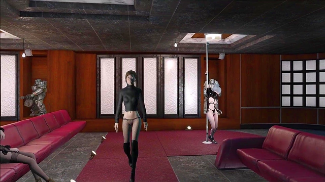 Sexy Fallout 4 Brunette Shows Off Cute Anime Fashion With Hardcore Fun