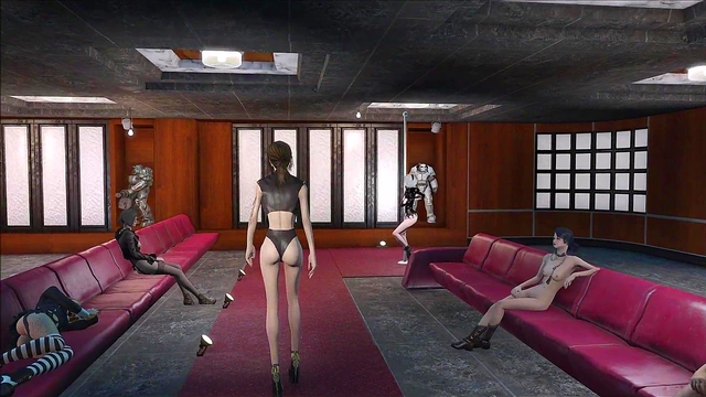 Sexy Fallout 4 Brunette Shows Off Cute Anime Fashion With Hardcore Fun