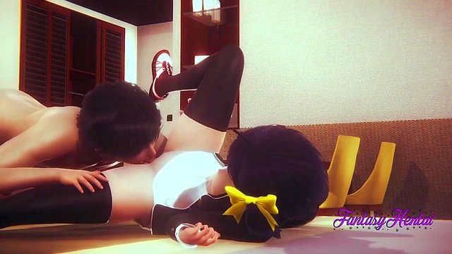 Rikka Takanashi Gets Fucked & Cumed Inside In ChuuNibyou 3D Hentai Anime