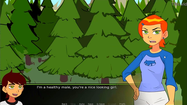 My Hot Gwen Tennyson Spreads Legs for Alien Fun in Omnitixxx Episode 1