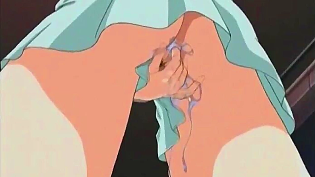 Teen Nymph Fingers Pussy & Cums Hard With Big Cock in Divine Anime Orgasm