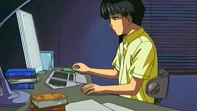 Teen Nymph Fingers Pussy & Cums Hard With Big Cock in Divine Anime Orgasm