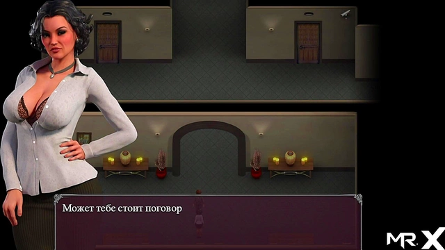 Mature Babe Gives Handjob In Shower During Lustful Hentai Game Session