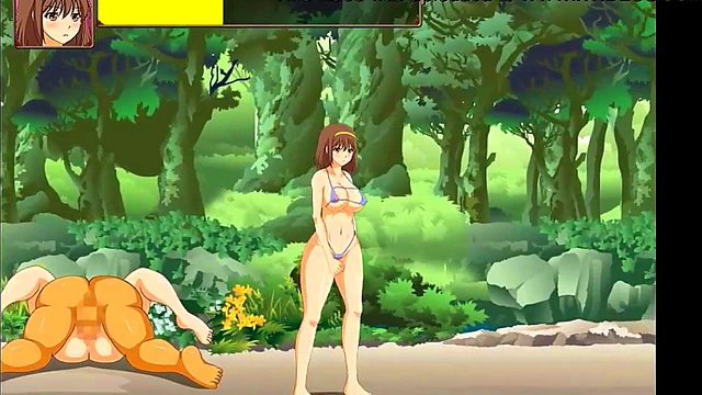 Cute BikiniGirl Gets Wild With Multiple Men On BT Island Hentai Gameplay