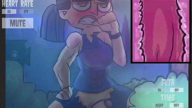 Horny Futanari Agent Trains With Eva in Secret Anime Game Loop