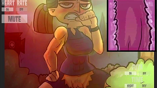 Horny Futanari Agent Trains With Eva in Secret Anime Game Loop