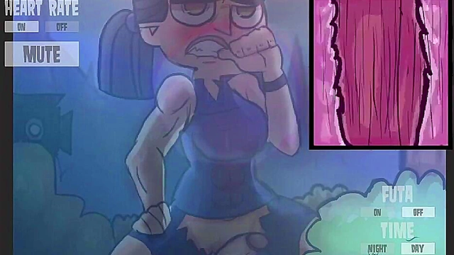 Horny Futanari Agent Trains With Eva in Secret Anime Game Loop