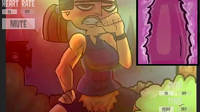 Horny Futanari Agent Trains With Eva in Secret Anime Game Loop