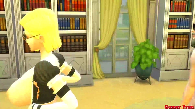 Beautiful Young Wife Maid Cheated by Husband's Boss in Dragon Ball Hentai Anal Scene