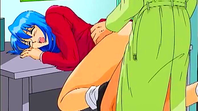 Teen Student Deepthroats Teacher's Big Dick For Hardcore Anime Fucked CumSHOT