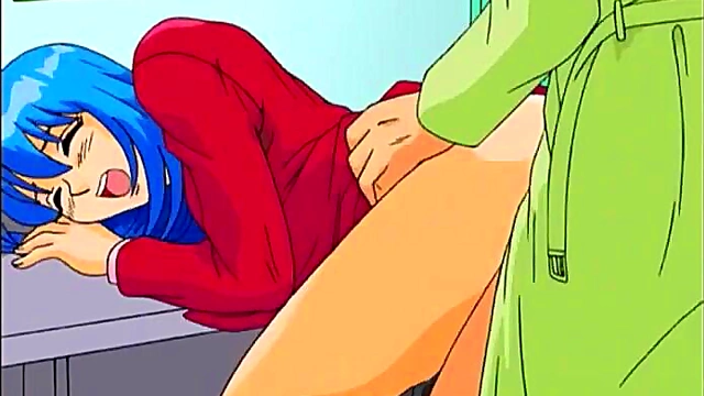 Teen Student Deepthroats Teacher's Big Dick For Hardcore Anime Fucked CumSHOT