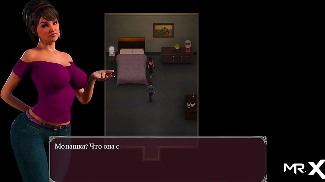 Horny Cartoon Chick Craves Uncensored Sex In Visual Novel Game Play