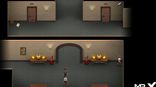 Horny Cartoon Chick Craves Uncensored Sex In Visual Novel Game Play