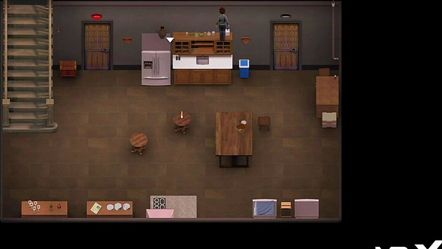 Horny Cartoon Chick Craves Uncensored Sex In Visual Novel Game Play