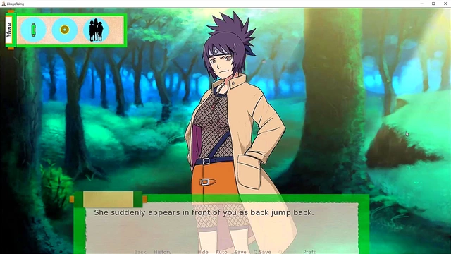 Anko the Slutty Anime Chick Fucks Naruto for Jikage Rising Episode 21