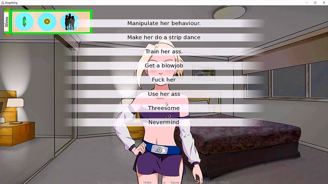 Anko the Slutty Anime Chick Fucks Naruto for Jikage Rising Episode 21