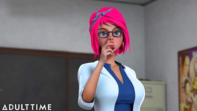 Horny Hentai Teacher Fucks Willing Student With Big Dick In Public Uniform Scene