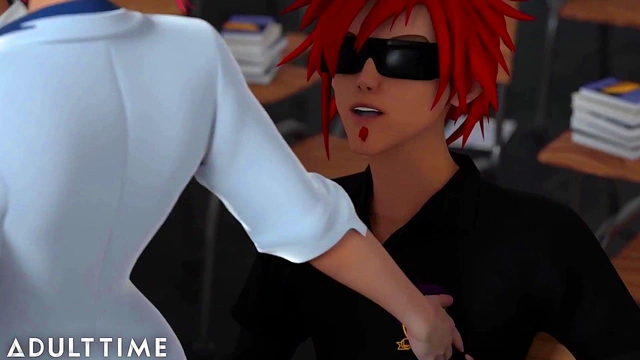 Horny Hentai Teacher Fucks Willing Student With Big Dick In Public Uniform Scene