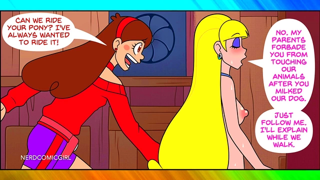 Mabel Rides Dipper's Big Dick in Gravity Falls Hentai CartonPorn Scene