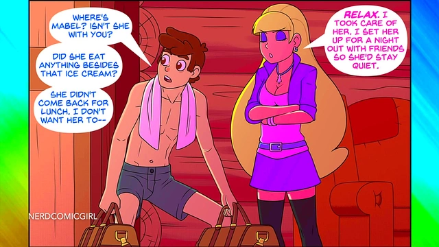 Mabel Rides Dipper's Big Dick in Gravity Falls Hentai CartonPorn Scene