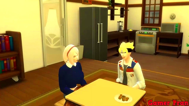 Sakura Helps Boruto & Sarada in Hot Naruto Threesome Adventure