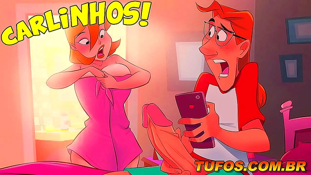 Big-Titted Anime Babe Sends Naughty Nudes To Horny Horn Dogs