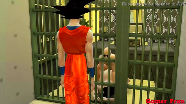 Beautiful Maid Cheats With Husband's Boss in steamy Dragon Ball Hentai Scene