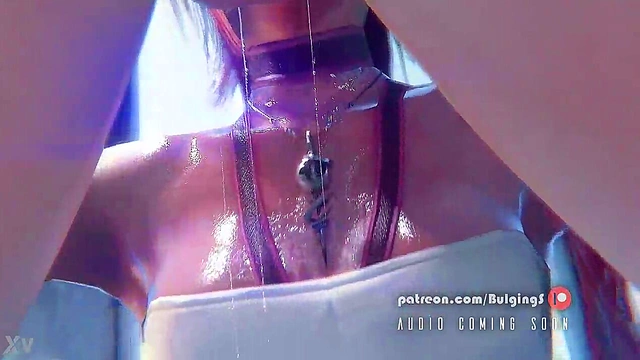 Serah Farron Deepthroats With Eye Contact For Juicy 3D Cumshot