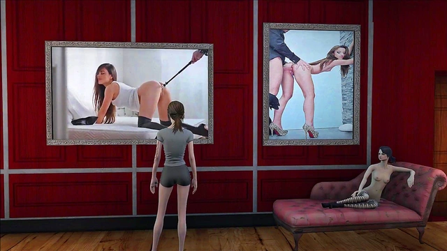 Sexy Teen Brunette Shows Off Fallout 4 Fashion In Steamy Hentai Anime Scene