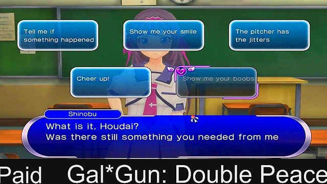 Horny Anime Girls from Gal*Gun Shoot Their Way to Pleasure
