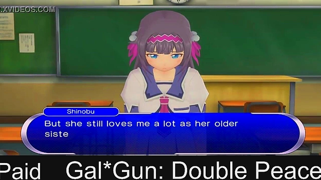 Horny Anime Girls from Gal*Gun Shoot Their Way to Pleasure