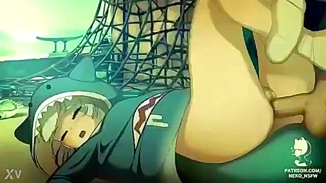 Hololive's Gawr Gura-stars in Hot Hentai Action Scene