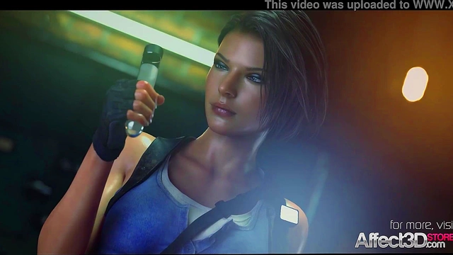 Jill Valentine’s Anime Adventure – Hardcore Blowjob & Double Penetration Creampie