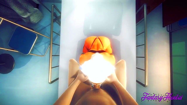 Ahsoka Tano Gives Intense Blowjob & Gets Creampie in Star Wars Hentai Scene