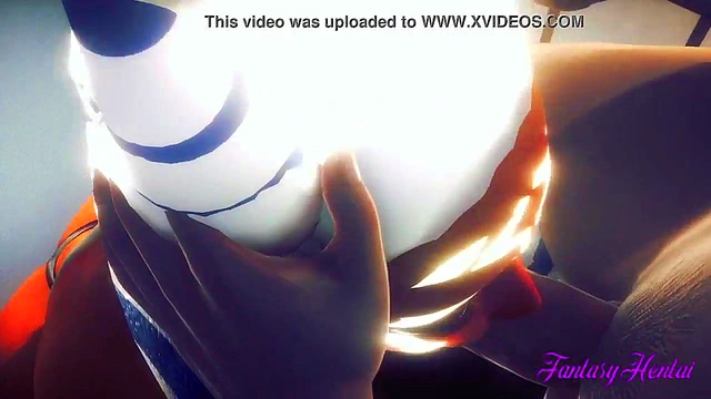 Ahsoka Tano Gives Intense Blowjob & Gets Creampie in Star Wars Hentai Scene