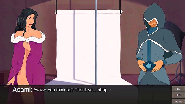 Asami Sato Takes Giant Anime Dick In Slutty Cummy Bender Scene