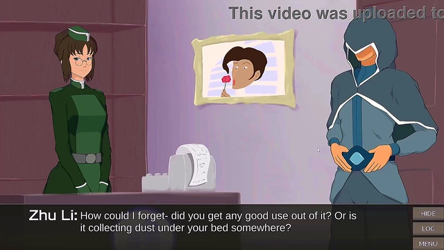 Asami Sato Takes Giant Anime Dick In Slutty Cummy Bender Scene