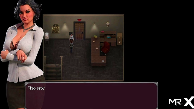 Office Lust Spreads – Anime Chick seduces Gamer for Naughty Desk Sex