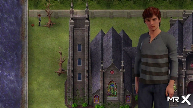 Office Lust Spreads – Anime Chick seduces Gamer for Naughty Desk Sex