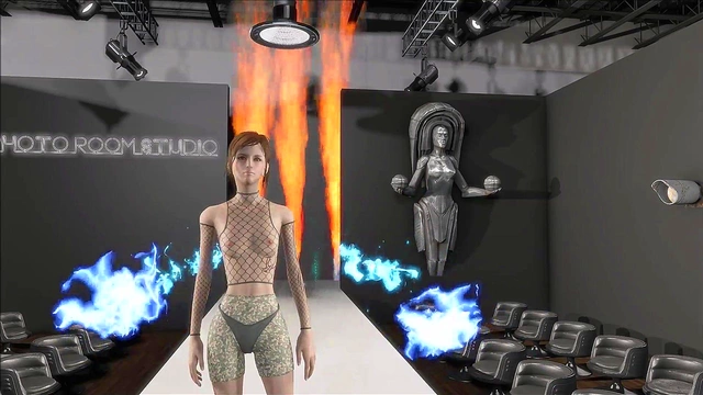Sexy Anime Chick Shows Off Fallout 4 Inspired Fashion In Hot Action