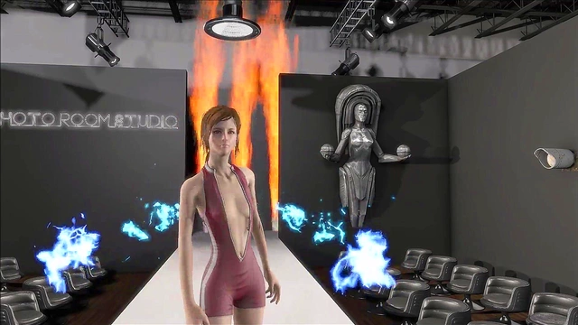 Sexy Anime Chick Shows Off Fallout 4 Inspired Fashion In Hot Action