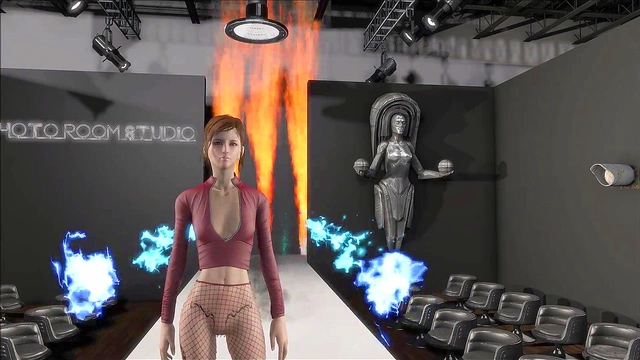 Sexy Anime Chick Shows Off Fallout 4 Inspired Fashion In Hot Action