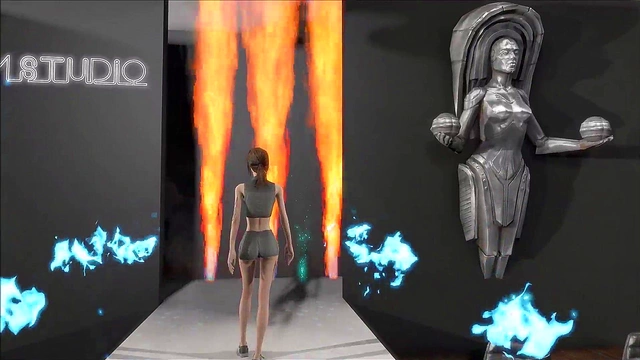 Sexy Anime Chick Shows Off Fallout 4 Inspired Fashion In Hot Action